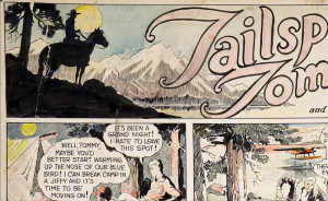 This "Tailspin Tommy" color guide shows the notes for the tint man.