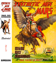 The reproduction retains the brushwork of the original art Synthetic Men of Mars
