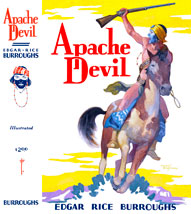 Original Dust-jacket -> Recoverings Dust-jacket (Restored Painting) Apache Devil