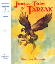 Tarzan fights a nightmare eagle.