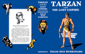 Complete spread for Tarzan and the Lost Empire dj